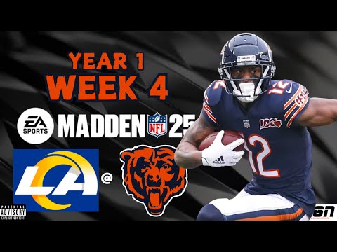 Unmissable Week 4 Clash Rams vs Bears Madden Showdown