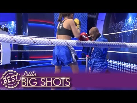 Little Big Shots | Mike Tyson &#039;Fights&#039; Little Girl