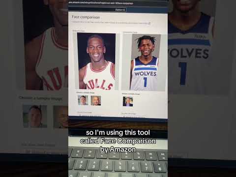 I used computer vision to find out exactly how similar Anthony Edwards and Michael Jordan are. #ai