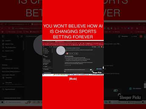 You Won&#039;t Believe How AI is Changing Sports Betting Forever