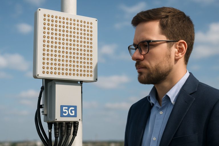 Revolutionando el 5G: Cómo la formación de haces azimutales potencia las matrices de antenas mmWave